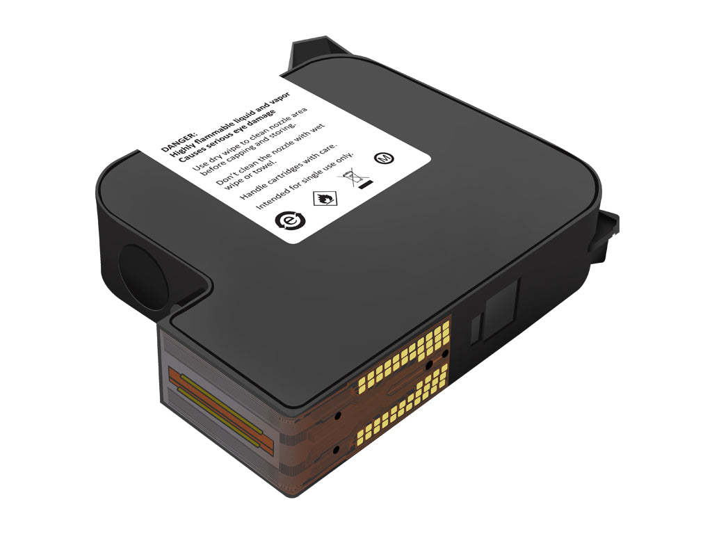 Wecare Fast Dry Solvent Inkjet, Industrial ink, 25.4mm, 1 inch, for TIJ Handheld Printers and Online Coding Machines