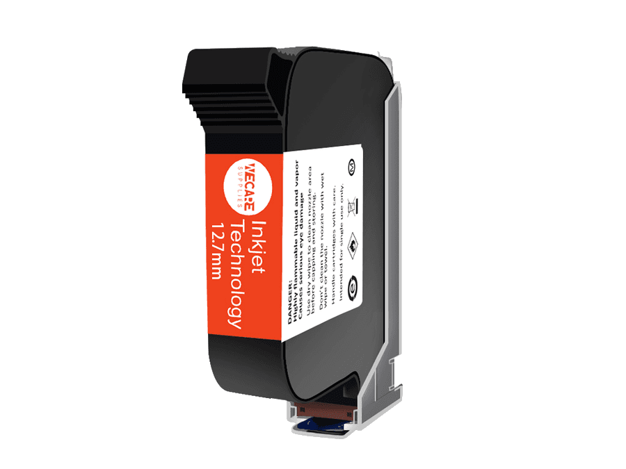 Original WECARE 0.5 inch / 12.7mm solvent ink cartridge
