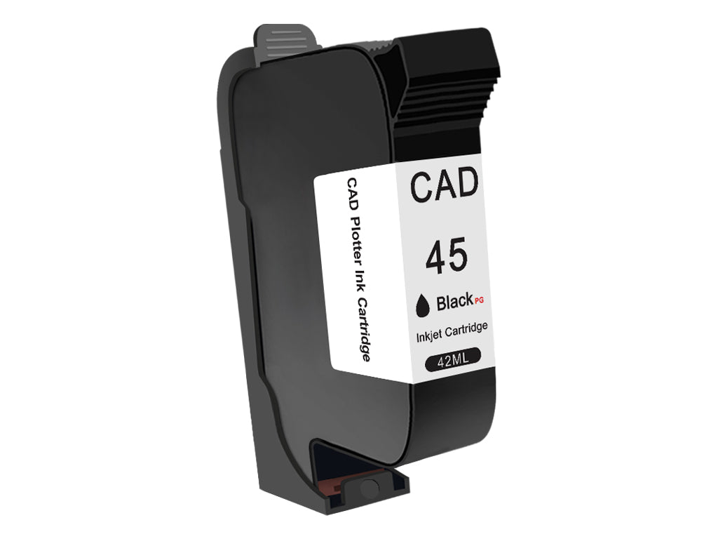 Wecare 45A grade A plotter Ink Cartridge/CAD Ink Cartridge , pigment ink, Our Best Seller in Overseas Markets, Compatible with HP45A ink cartridge(51645A), Use for   Sinajet/New Power/Hanbond/Jinghui/Winda/Bok/Jingdex/Dante Plotters and cutters.