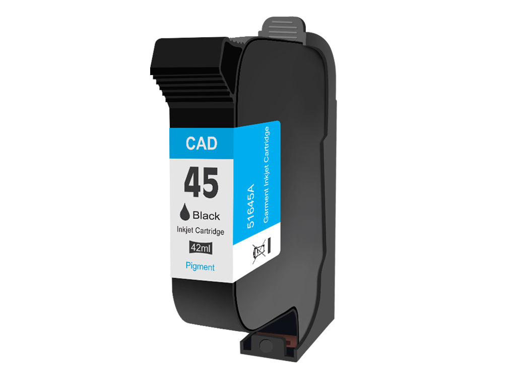 Wecare 45A Regular Ink Cartrige,  Plotter Ink Cartridge, CAD Ink Cartridge,We do not suggest you use our regular 45A on high-speed plotters,  such as TKT/Gerber/Algotex/Richpeace/New Power etc.